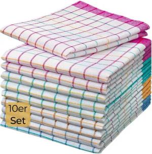 Hometex Premium Textiles Geschirrtuch 10er Set