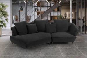 KAWOLA Sofa GARBO, Designsofa, rechts od.