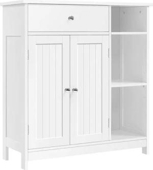 Yaheetech Badkommode Badezimmerschrank mit Schublade &
