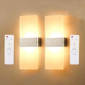oyajia LED Wandleuchte 12W Wandlampe Acryl