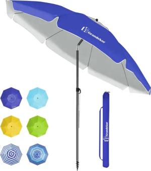 LuxusKollektion Jalousie Günstiger Sonnenschirm 180cm Strand
