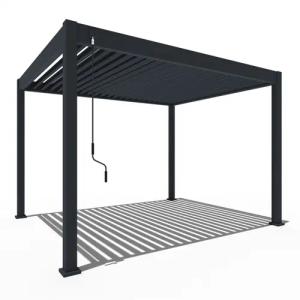 Weide Pergola Classic Pavillon Terrassenüberdachung Aluminium