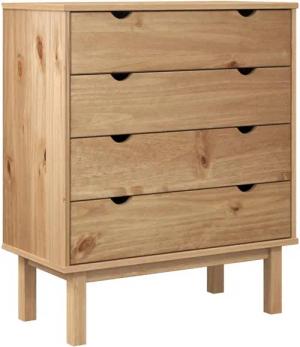 furnicato Kommode Schubladenschrank OTTA 76,5x39,5x90 cm