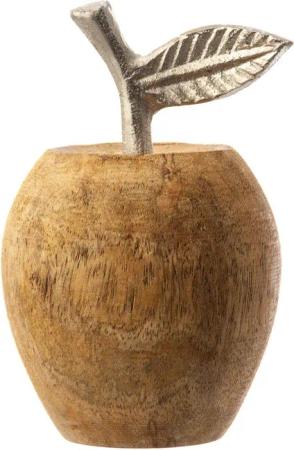 NOOR LIVING Dekoobjekt Deko Holz Apfel