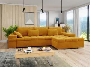 MIRJAN24 Ecksofa Bangkok, mit Bettkasten und