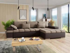 MIRJAN24 Ecksofa Bangkok, mit Bettkasten und