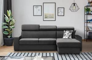 Beautysofa Ecksofa mit Schlaffunktion Fox II,