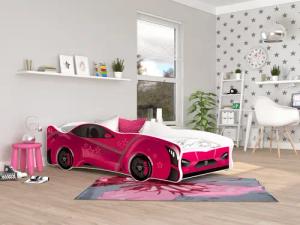 AJKmeble Autobett Kinderbett Jugendbett 80x160cm Gamerbett