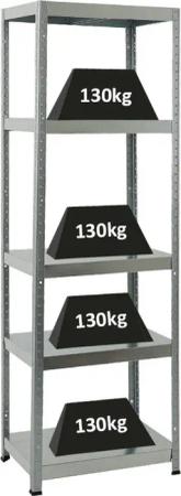 PROREGAL® Schwerlastregal Schwerlastregal Steel Eagle, HxBxT
