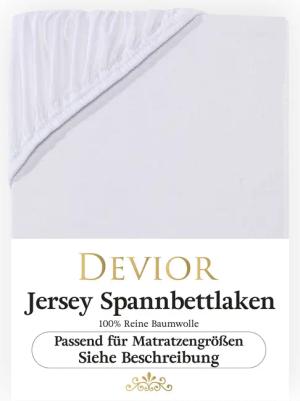 Devior Spannbettlaken 180x200 - 200x220 Boxspringbett
