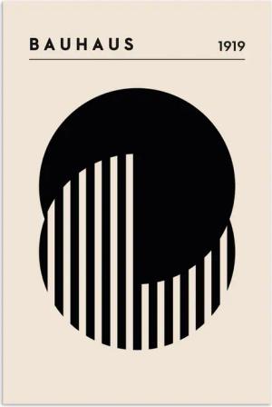 MuchoWow Poster Bauhaus - Retro -