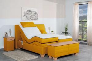Meisterbetten Boxspringbett Syma (mit Motor, 7-Zonen