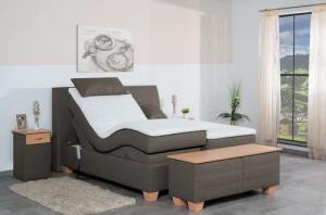 Meisterbetten Boxspringbett Syma (mit Motor, 7-Zonen