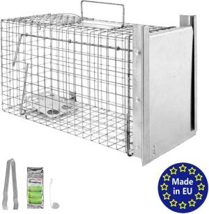 Petigi Lebendfalle Tierfalle Lebendfalle Marder Ratten
