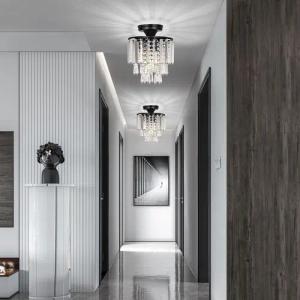 BlingBin Kronleuchter Modern Kristall Deckenleuchte Gold