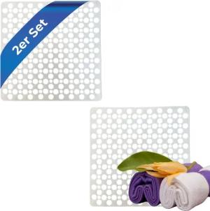 GarPet Duschmatte 2x Duscheinlage Duschmatte Rutschfest