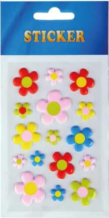 Bestlivings Sticker, (1-tlg), Sammelsticker, Blumensticker, Geschenkaufkleber