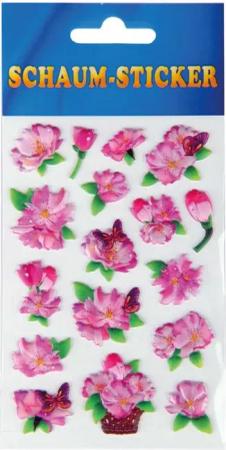 Bestlivings Sticker, (1-tlg), Sammelsticker, Blumensticker, Geschenkaufkleber