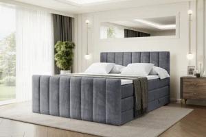 ALTDECOR Boxspringbett OTTA-Z KING (Multipocket-Matratze H4,