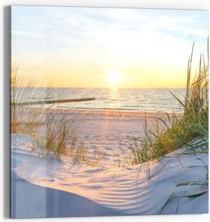 DEQORI Glasbild 'Abendsonne an der Ostsee',