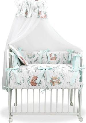 Baby-Delux Beistellbett Babybett Märchenwald, 10-tlg., Stillbett