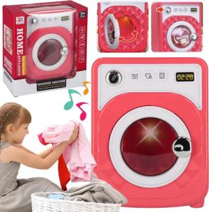 Sarcia.eu Spielküche INTERAKTIVE Spielzeug-Waschmaschine für Kinder,