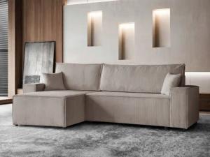 Beautysofa Ecksofa im Cordstoff HEKTOR, mit