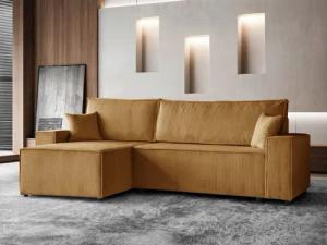 Beautysofa Ecksofa im Cordstoff HEKTOR, mit