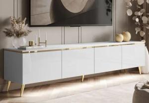 ALLHOUSE24 TV-Schrank NELLY 200 cm Gold