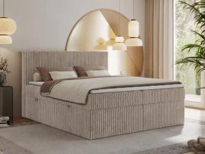 MKS MÖBEL Boxspringbett TILIANO (Packung, Set,