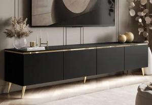 ALLHOUSE24 TV-Schrank NELLY 200 cm Gold
