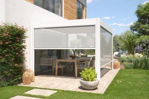 empasa Pergola, Vorhang / Sonnenschutzrollo für