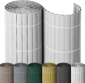 NOOR Sichtschutzzaunmatten PVC Sichtschutzzaun, Sichtschutzmatte aus
