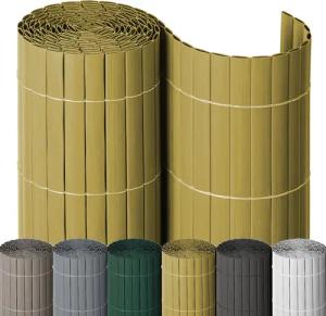 NOOR Sichtschutzzaunmatten PVC Sichtschutzzaun, Sichtschutzmatte aus