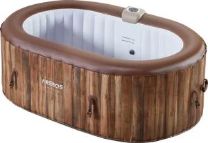 Arebos Whirlpool Aufblasbar, In- & Outdoor,