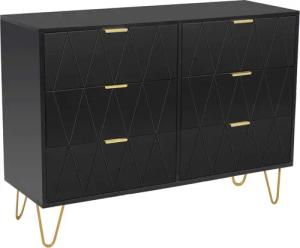 UEV Kommode mit 6 Schubladen, Sideboard