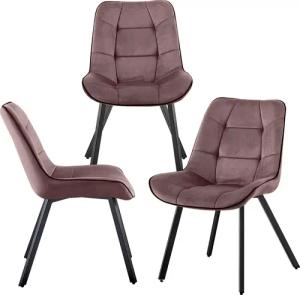 TRISENS Polsterstuhl Iris (Set, 3 St),