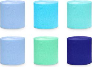 partydeco Papierdekoration, Krepppapier Rollen 5cm x