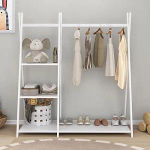 IDIMEX Kinderkleiderschrank LOTTE Kinderzimmer Garderobe mit