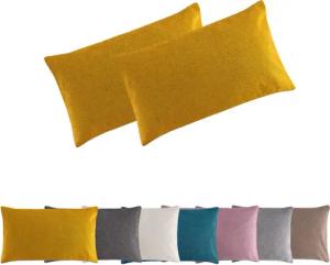 MOON Heimtextilien Kissenhülle 2er Pack Kissenbezug