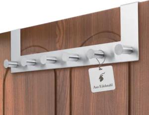 ReWu Türgarderobe Türgarderobe Edelstahl mit 6