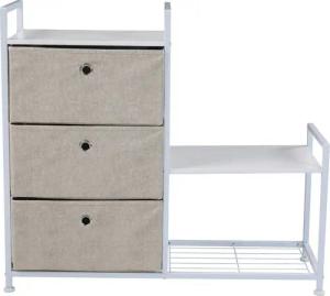 SVITA Sideboard RUNA, Metall-Regal, Schuhregal, Aufbewahrung,