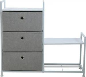 SVITA Sideboard RUNA, Metall-Regal, Schuhregal, Aufbewahrung,