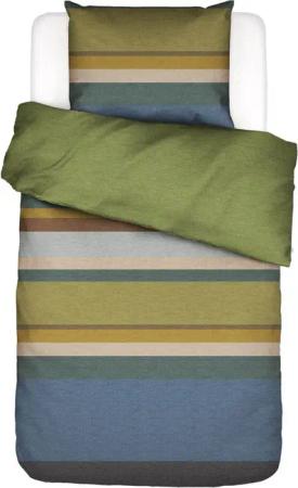 Essenza Bettwäsche Kim Green Flanell Brushed