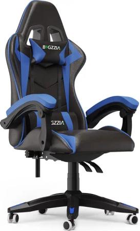 BIGZZIA Gaming-Stuhl Bürostuhl Ergonomisch mit Lendenkissen