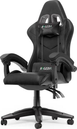 BIGZZIA Gaming-Stuhl Bürostuhl Ergonomisch mit Lendenkissen