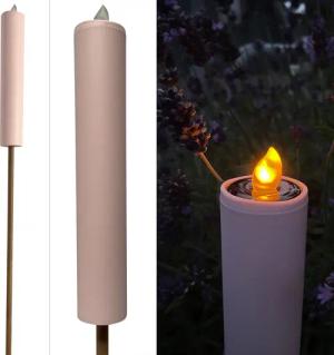 Online-Fuchs LED Solarleuchte Kerzen mit Solar