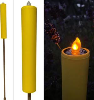 Online-Fuchs LED Solarleuchte Kerzen mit Solar
