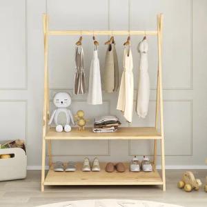 IDIMEX Kinderkleiderschrank DANILO Kindergarderobe freistehend Ablage