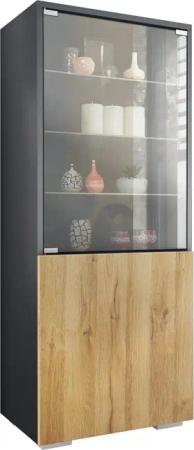 Vladon Standvitrine Granada (Vitrinenschrank, mit Glastür